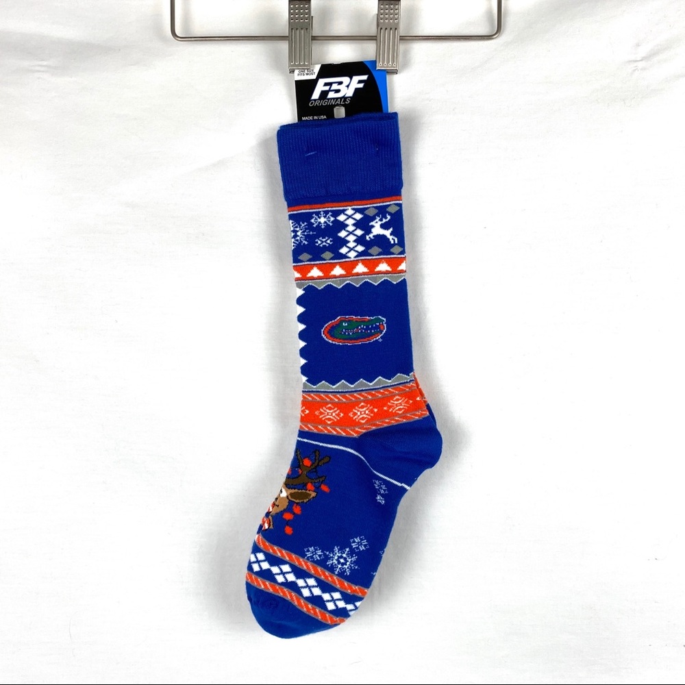 Men’s Florida Gator Christmas Socks